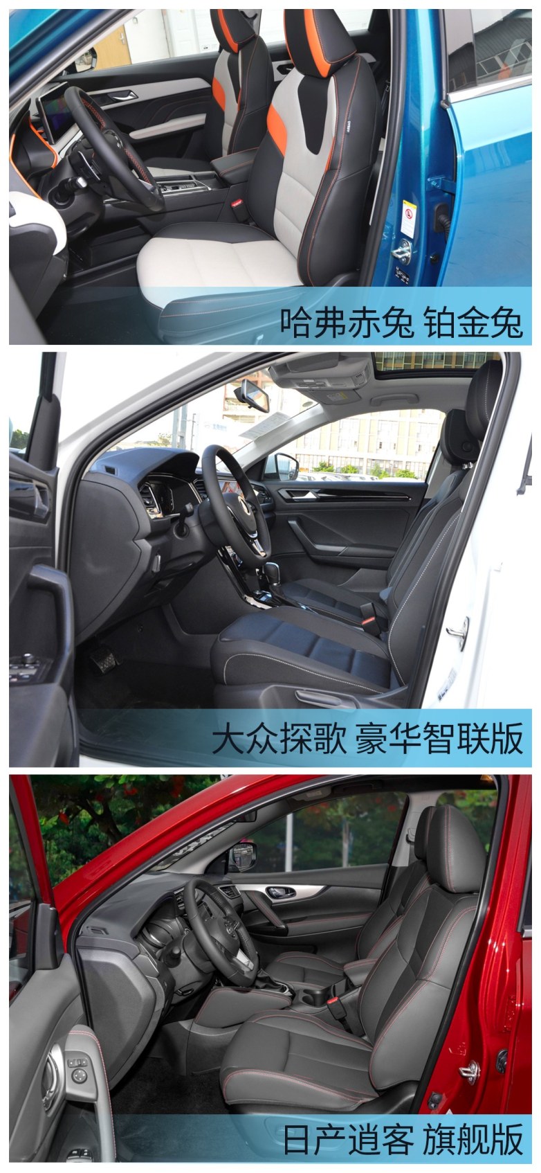 哈弗赤兔、日產(chǎn)逍客、大眾探歌大橫評(píng) 哪款更值得入手？