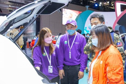 長城車主志愿者再度閃亮登場2021成都國際車展