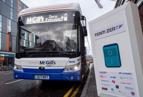 宇通客车在第26届联合国气候变化大会前发出“零碳排放倡议”