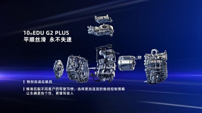 中国荣威混动系统 超级电驱EDU G2 Plus