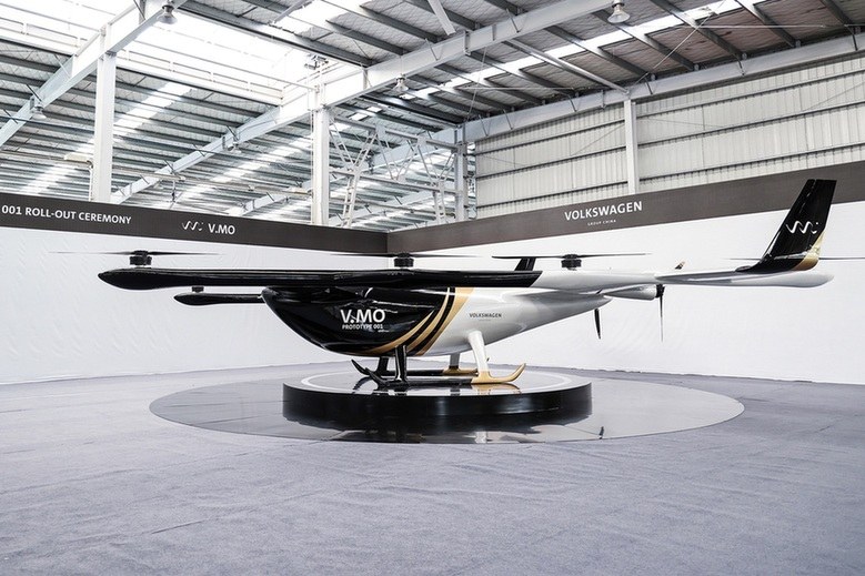 布局城市空中交通，大众汽车集团（中国）发布载人飞行器V.MO原型机