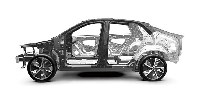 愛馳U6上鋼下鋁輕量化車身設(shè)計(jì)