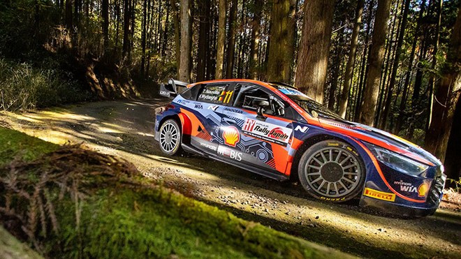 现代汽车包揽2022年WRC收官战冠亚军