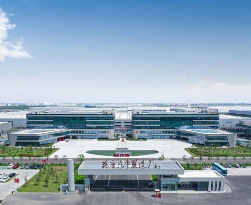 北京汽车制造厂俯瞰图