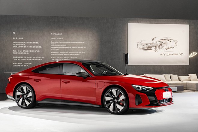 工业设计的尽头 是Audi e-tron GT的静奢风