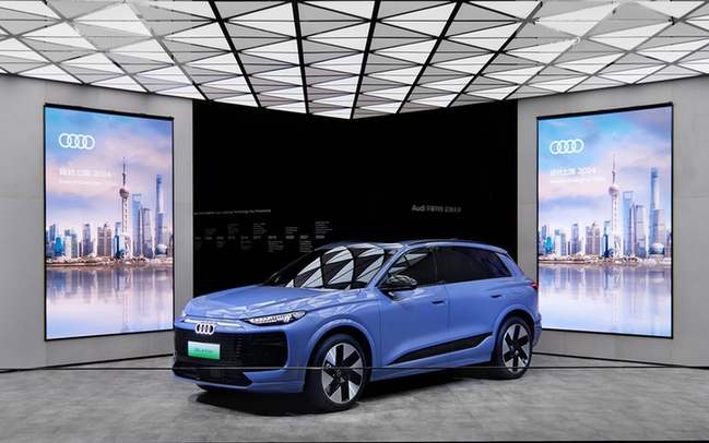 一汽奥迪携Q6L e-tron亮相"设计上海"，谱写未来灯光技术新篇