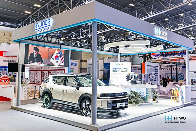 FCVC2025现代汽车集团HTWO广州展台