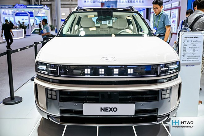 The all-new NEXO中国首秀亮相FCVC 