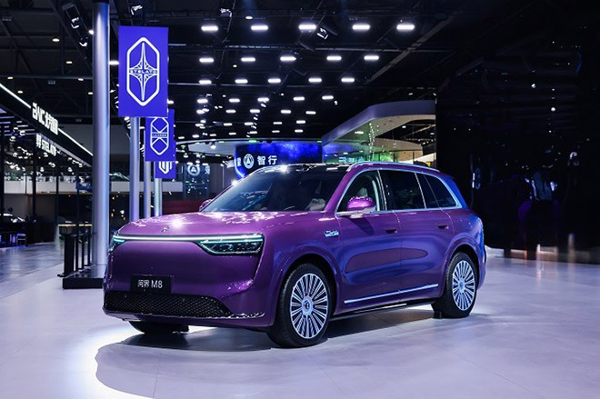 全新问界M7成都车展实车首秀