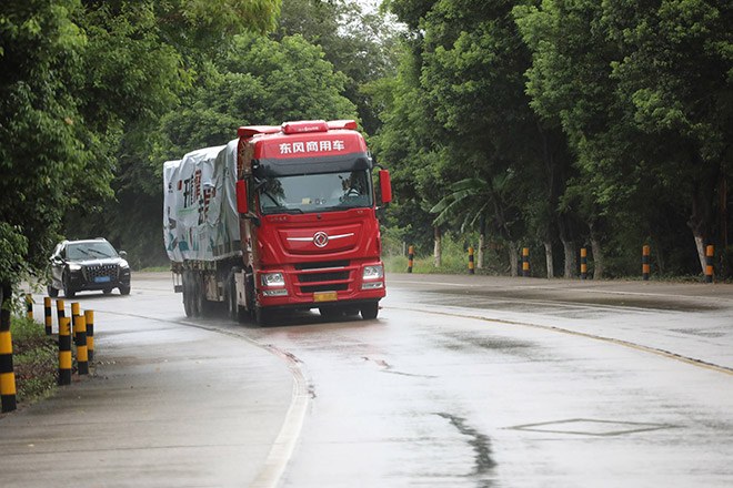东风天龙新嵘耀卡友徐州至云浮运营全纪实