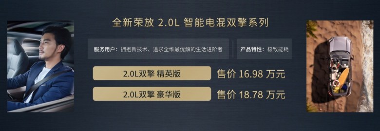售价16.98万起，第六代全新荣放正式接受预订