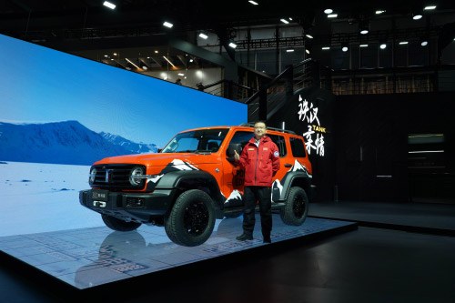 坦克300极地版广州车展开启预订 15分钟售罄