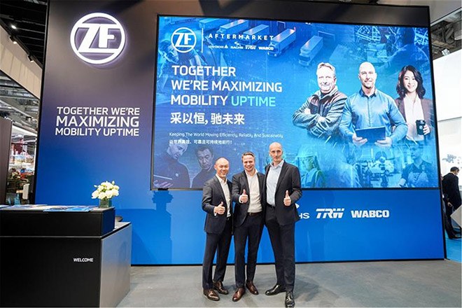 采埃孚售后重磅亮相2025上海法兰克福汽配展