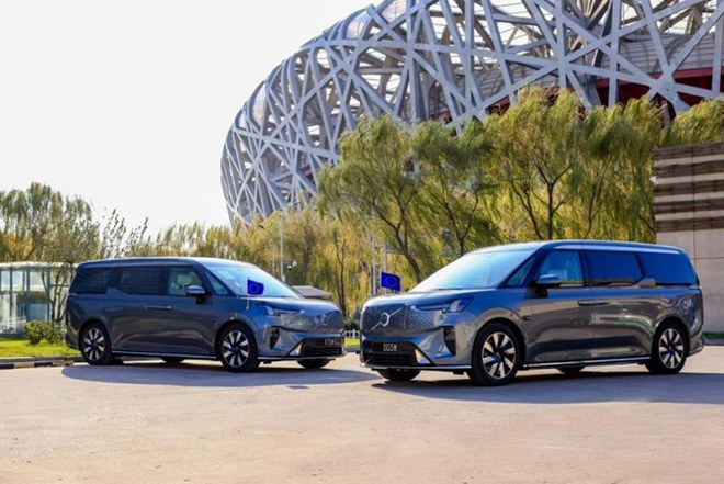 EM90成欧盟驻华使团座驾 沃尔沃质量定义高端标准