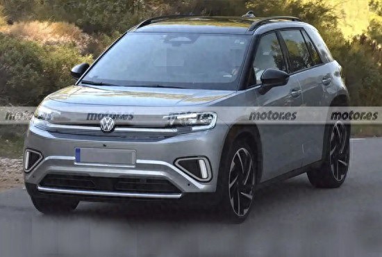 续航420km！大众ID.Cross无伪装谍照曝光，计划于2026年秋季上市
