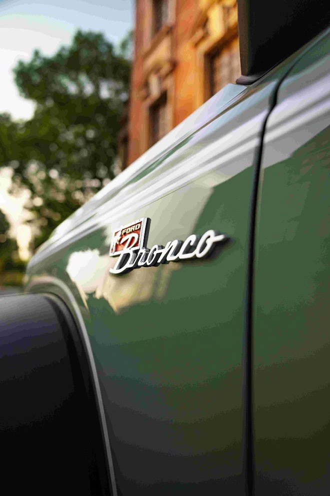 福特烈马1966初代复刻“Bronco”传奇徽标