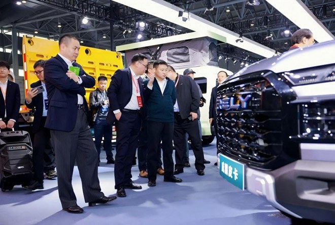 奇瑞RELY威麟R08 EV亮相合肥新能源商用车展 凭实力圈粉全场