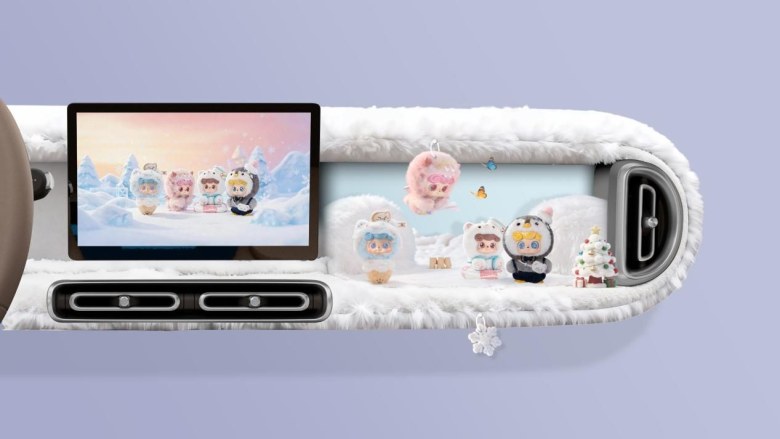 潮玩基因拉满！第五代宏光MINIEV内饰首曝