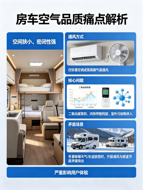 房车空气品质痛点