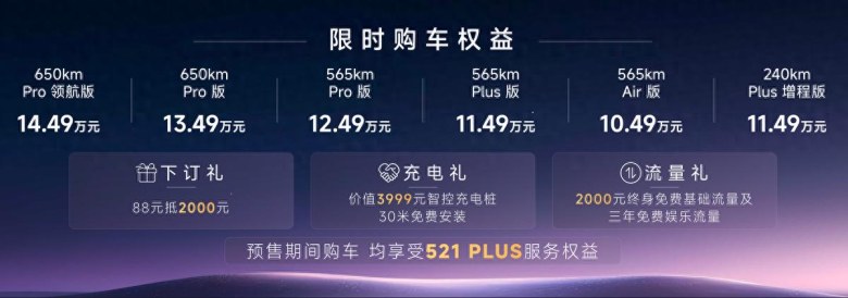 提供增程/纯电选择！中国一汽悦意08预售10.49万起