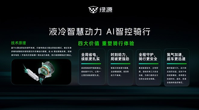 液冷智慧动力 AI智控骑行