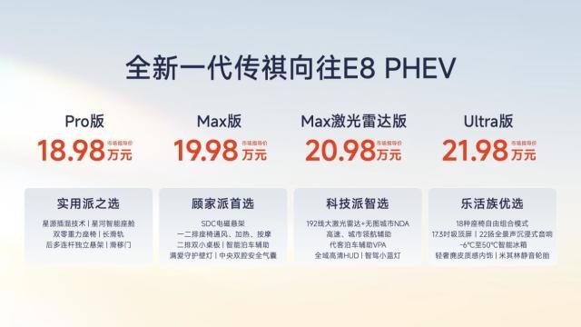 广汽传祺向往E8 PHEV & M8 PHEV L广州联合上市发布会圆满举行