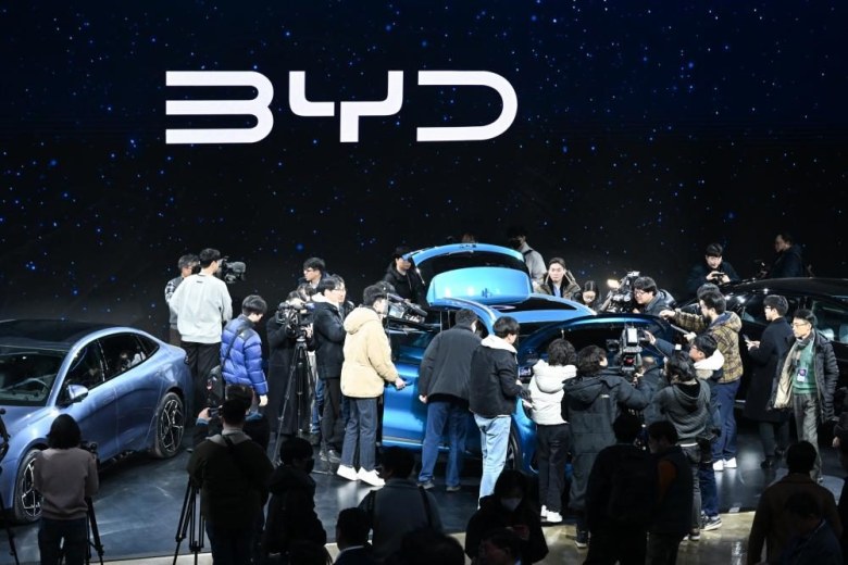 比亚迪凭一己之力，在韩国主场击败三大日系品牌