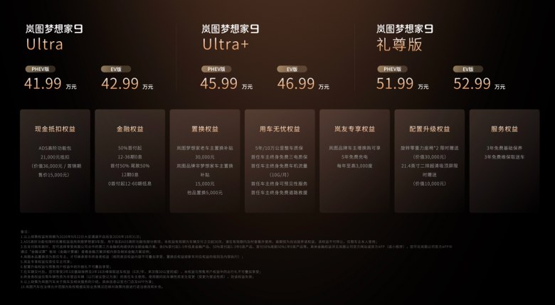 41.99万起，顶配却卖爆！岚图梦想家9不卷价格卷“定义权”