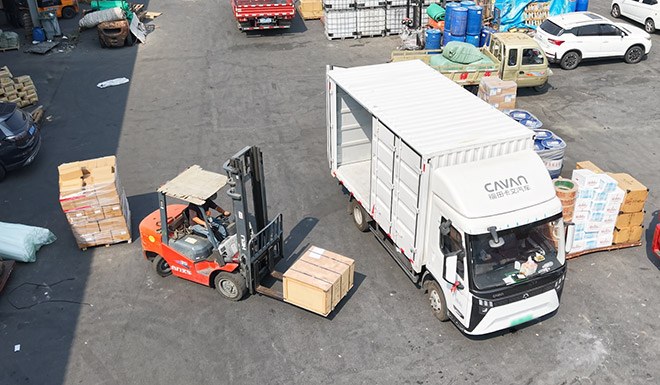 每公里只要0.12元 卡文乐途让城配物流老板大胆换车